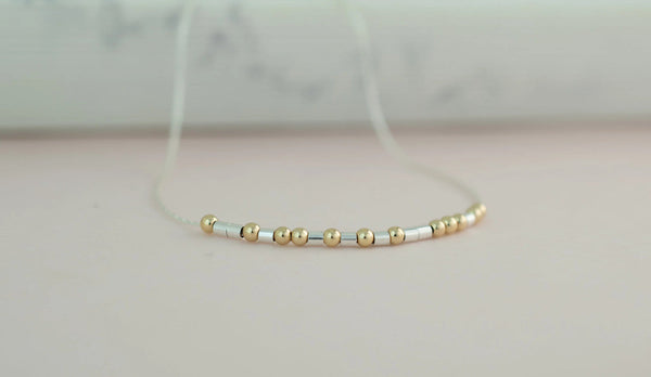 What Materials Are Used for Morse Code Necklaces?