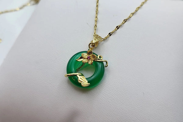 What Does a Round Jade Pendant Symbolize?