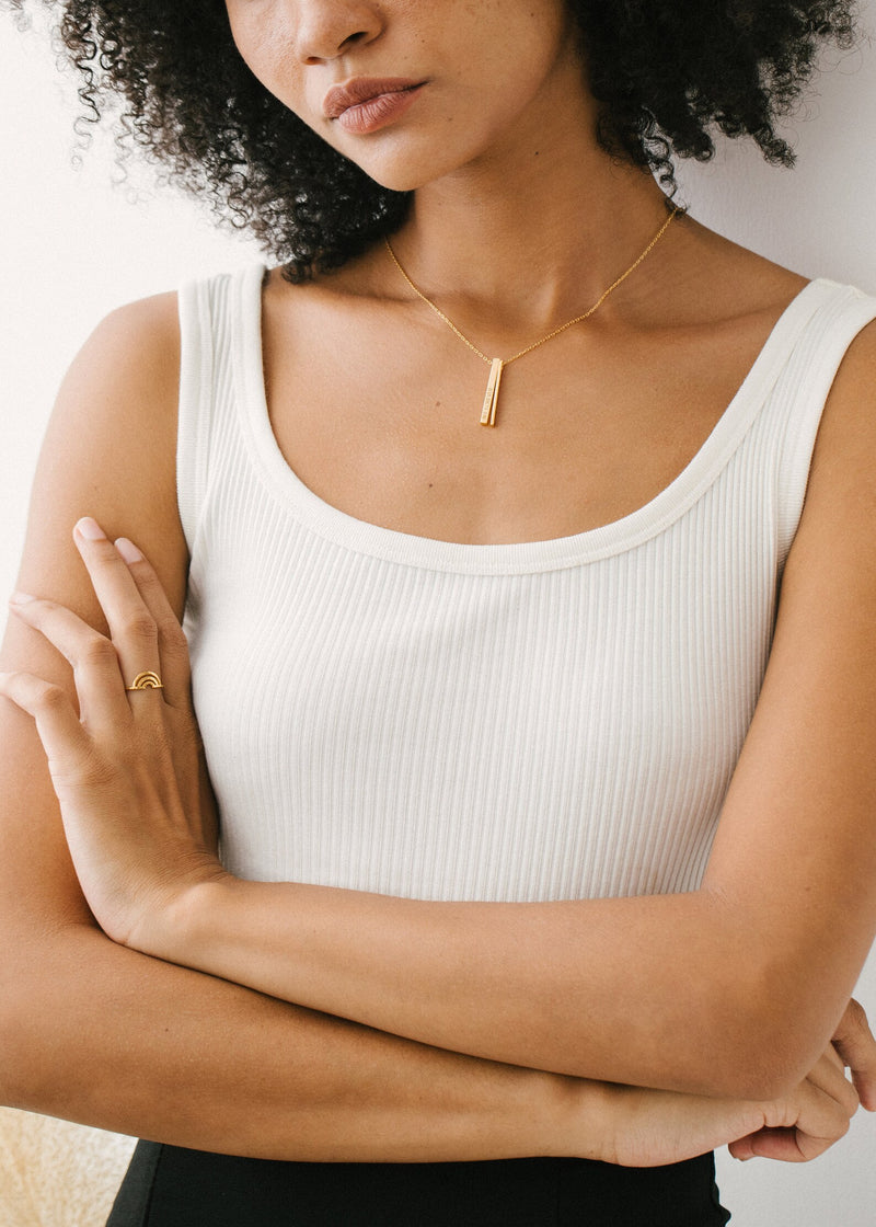 Personalized Through Thick and Thin necklace
