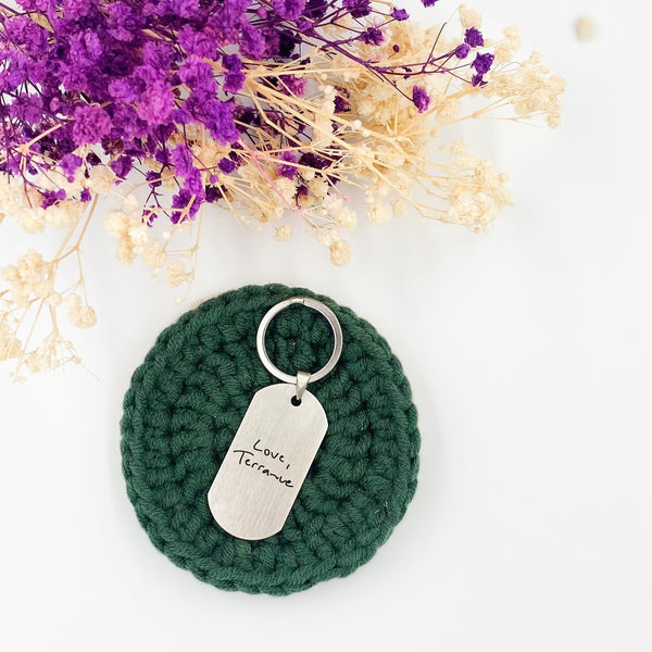 Custom Keyring With Thumbprint