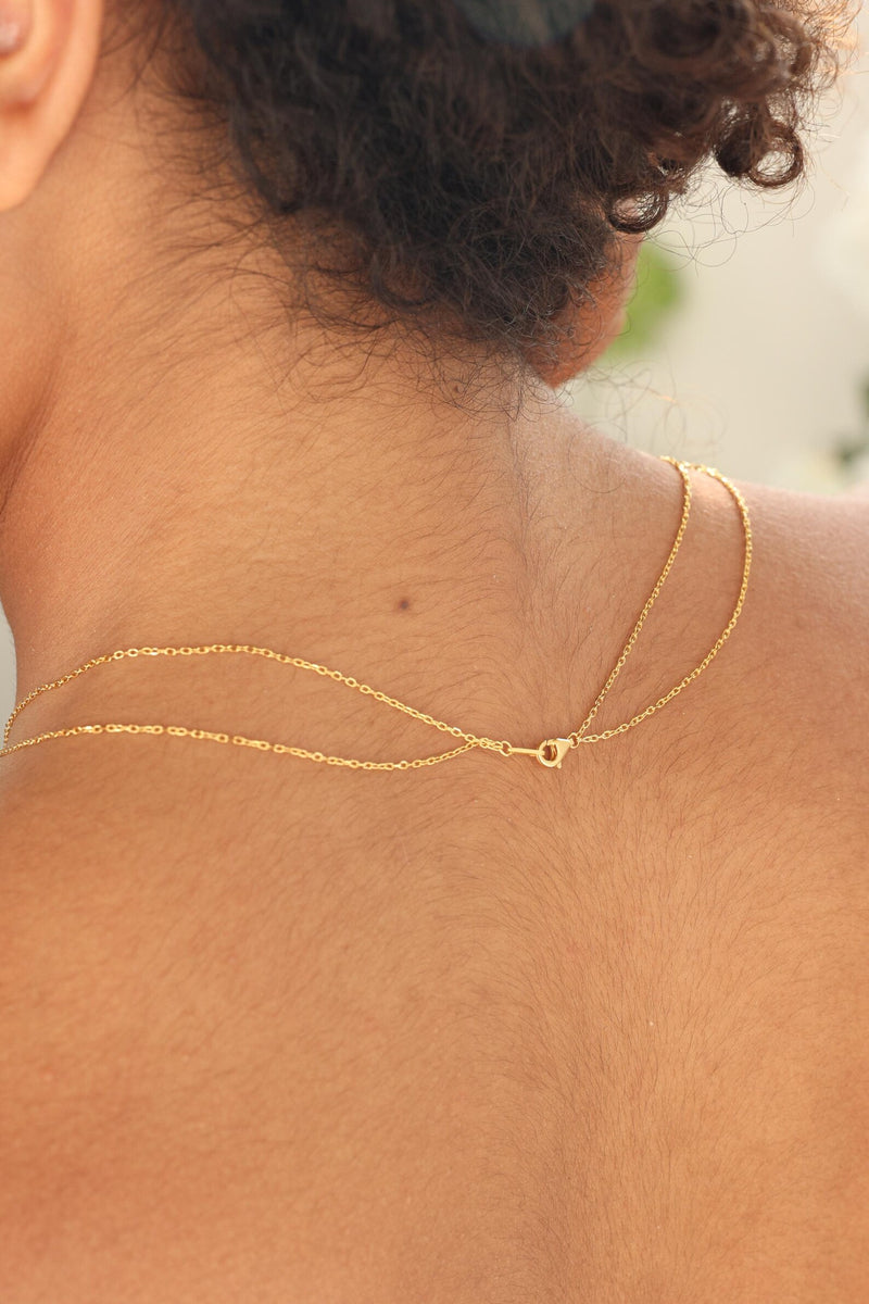 Personalized Layering Morse Code Necklace