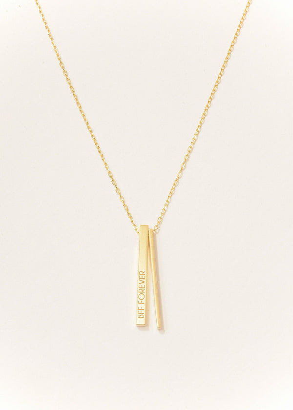 Personalized Through Thick and Thin necklace