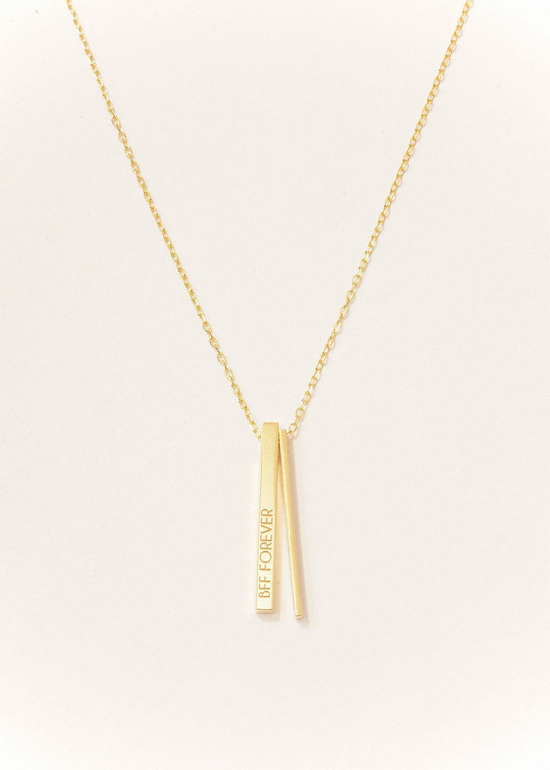 Personalized Through Thick and Thin necklace