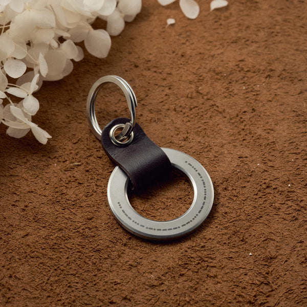 Custom Morse Code Keychain