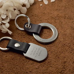 Custom Morse Code Keychain