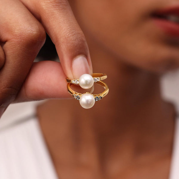 Personalized Freshwater Pearl Ring
