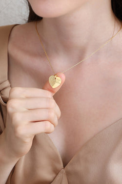 Fingerprint Heart Necklace