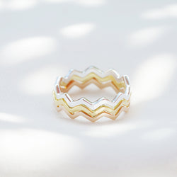 Personalized Wave Ring