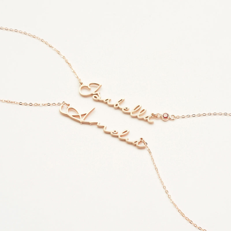 Personalized Nameplate Necklace – LynnMinimalist