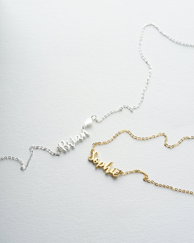 Gold Filled Personalized Name Necklace