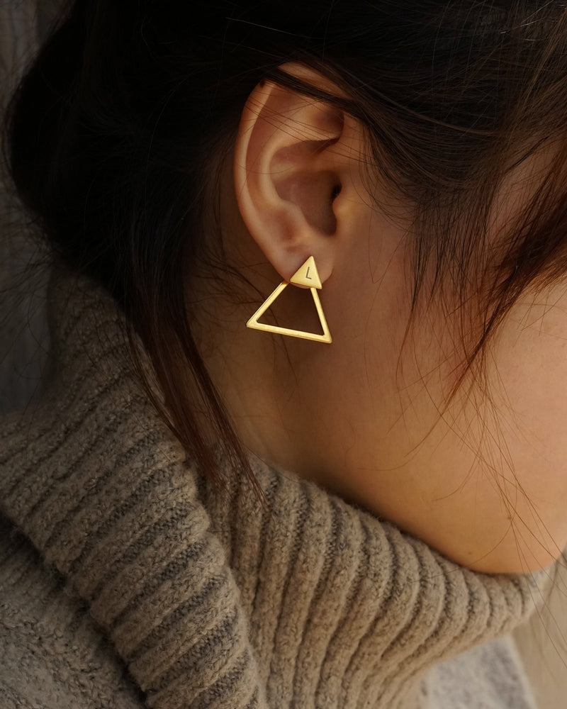 Geometric Stud Earrings