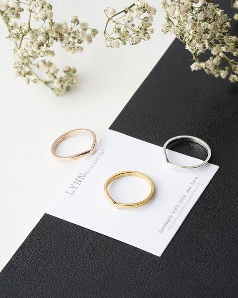 Custom Wishbone Ring – LynnMinimalist